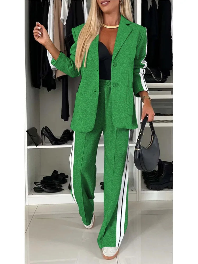 New Long Sleeves Suit