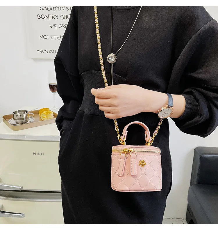 Small Shoulder Bucket Bag