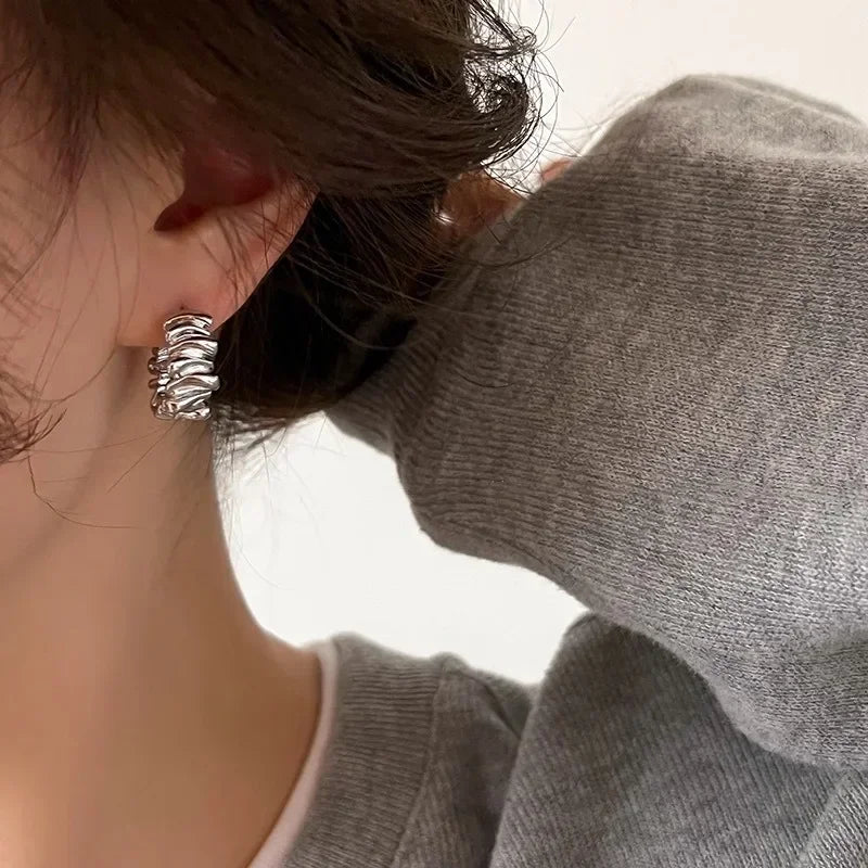 Irregular Wavy Earrings