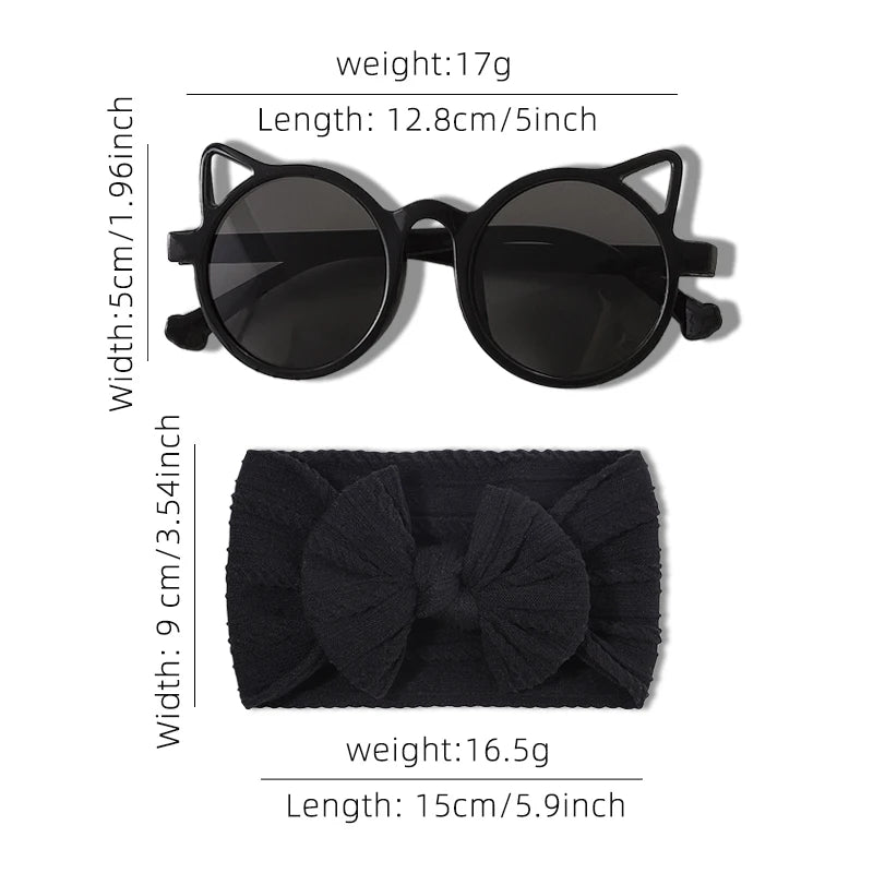 Hairbands Cat Ears Sunglasses