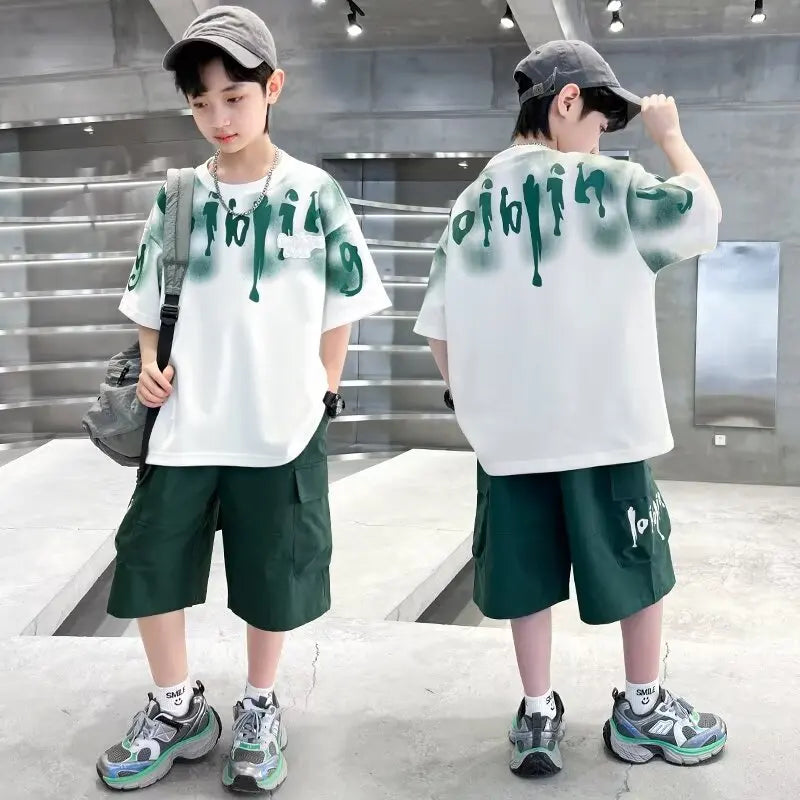 New Boys Sports Short Suit
