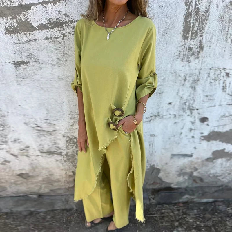 Fall Long Sleeve Loose Outfit