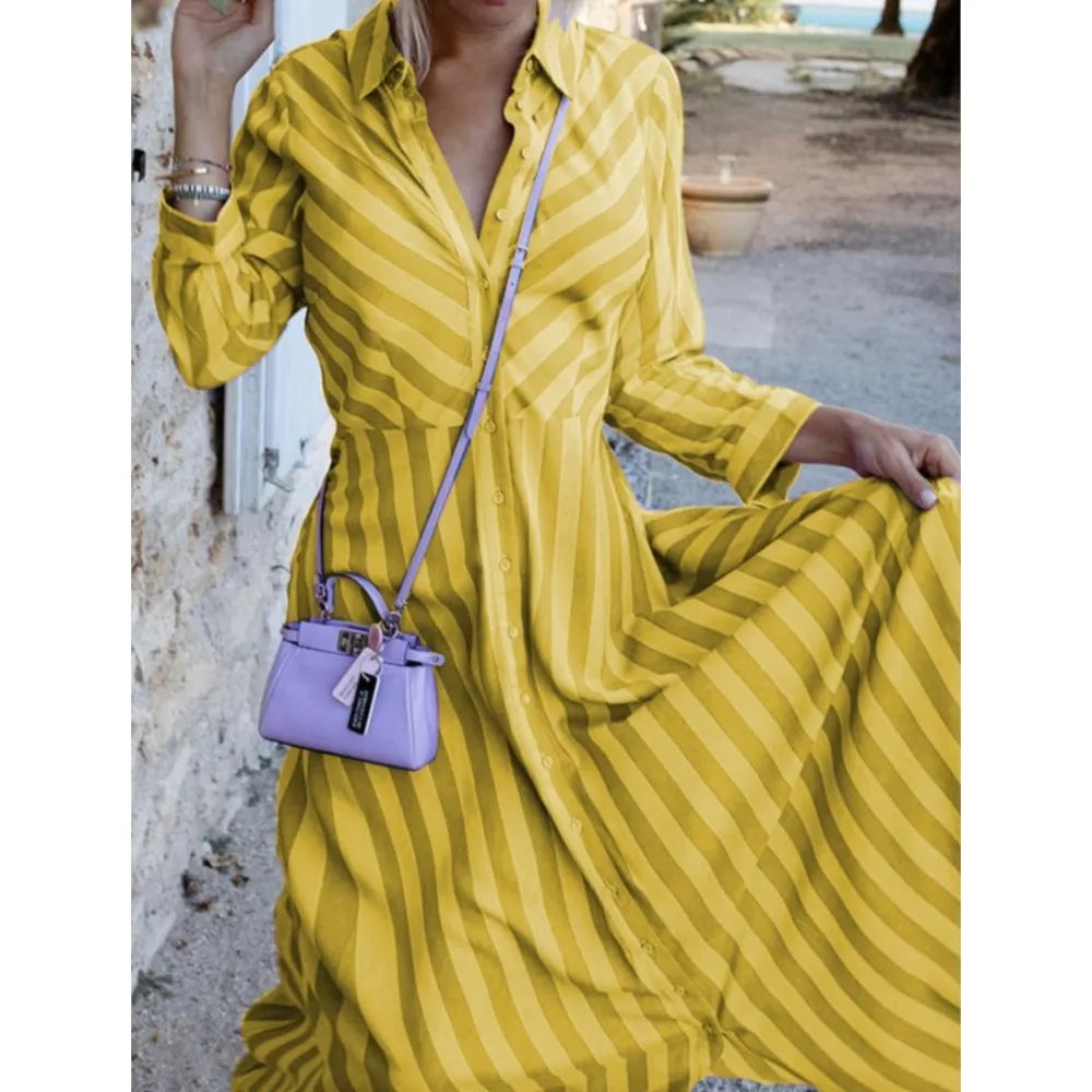 New Spring Casual Cinched Dress