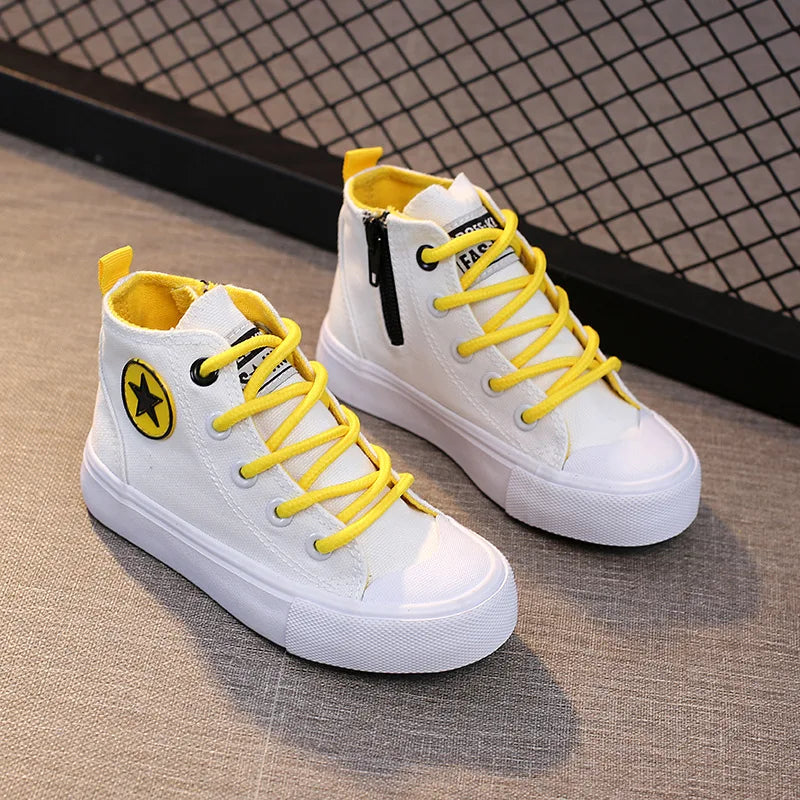 High-top Casual Canvas Shoes