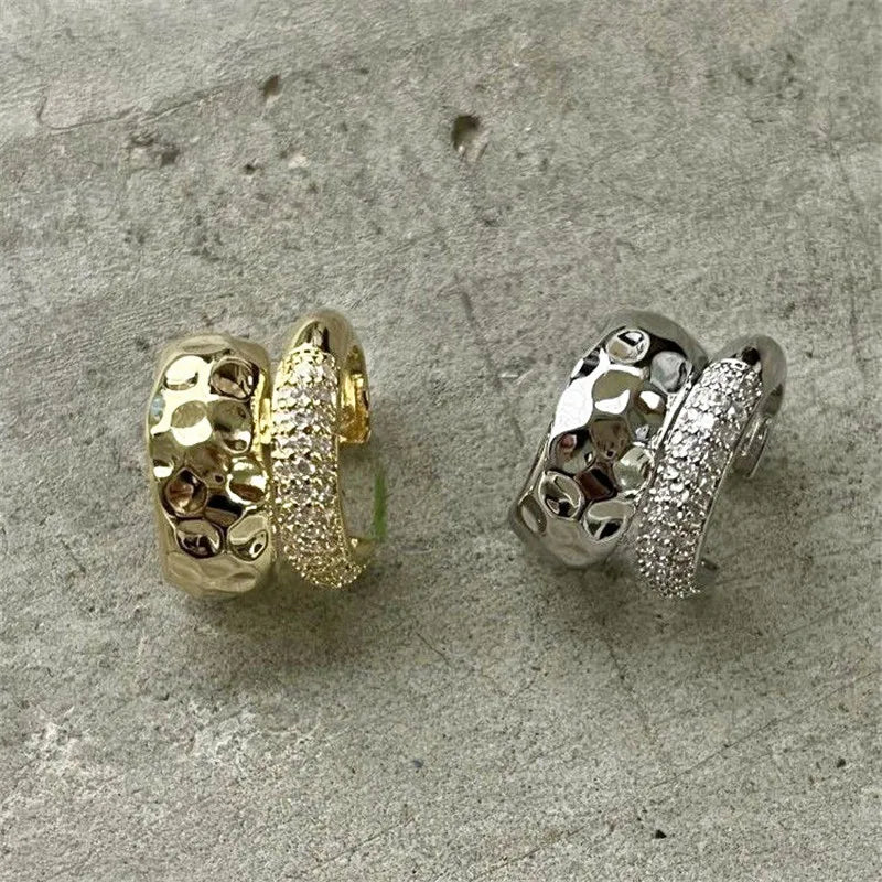 Zircon Double-layer Ear Cuff