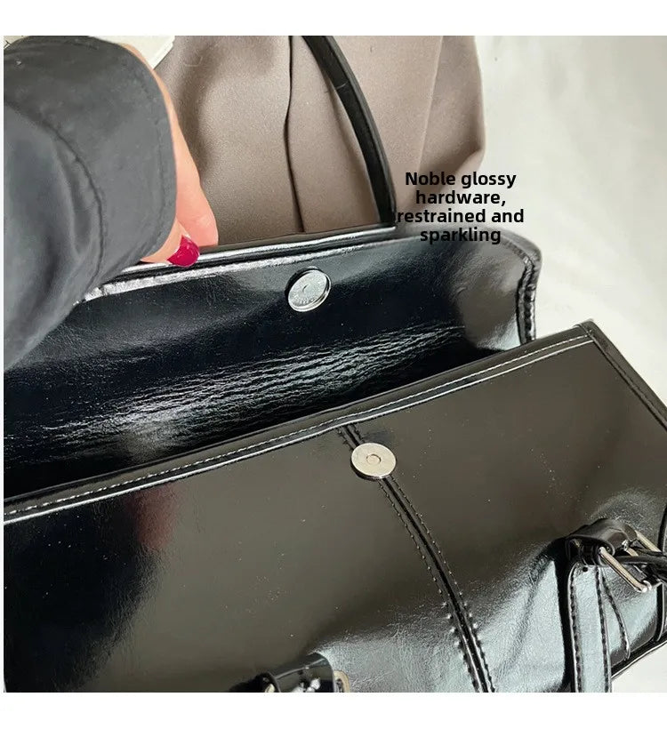 Leather Underarm Bag