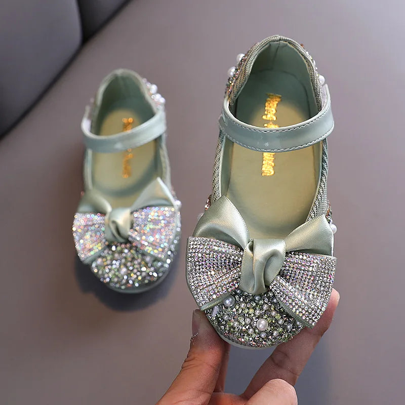 Girl's Bow Princess Shoes