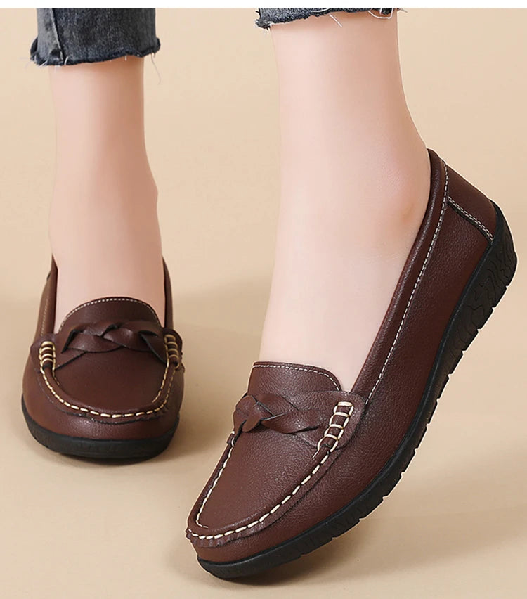Flats Leather Shoes