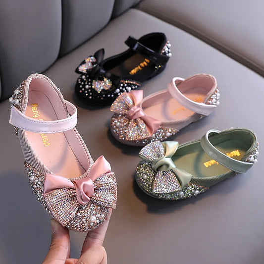 Girl's Bow Princess Shoes
