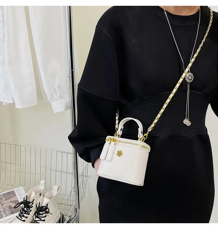 Small Shoulder Bucket Bag