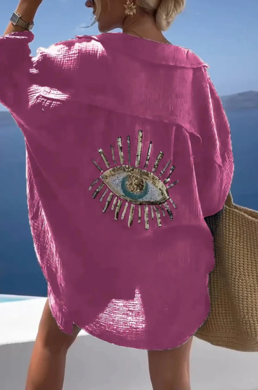 Summer Long Sleeve Loose Shirts