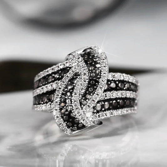 925 Sterling Silver & zirconia