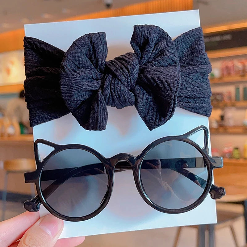 Hairbands Cat Ears Sunglasses