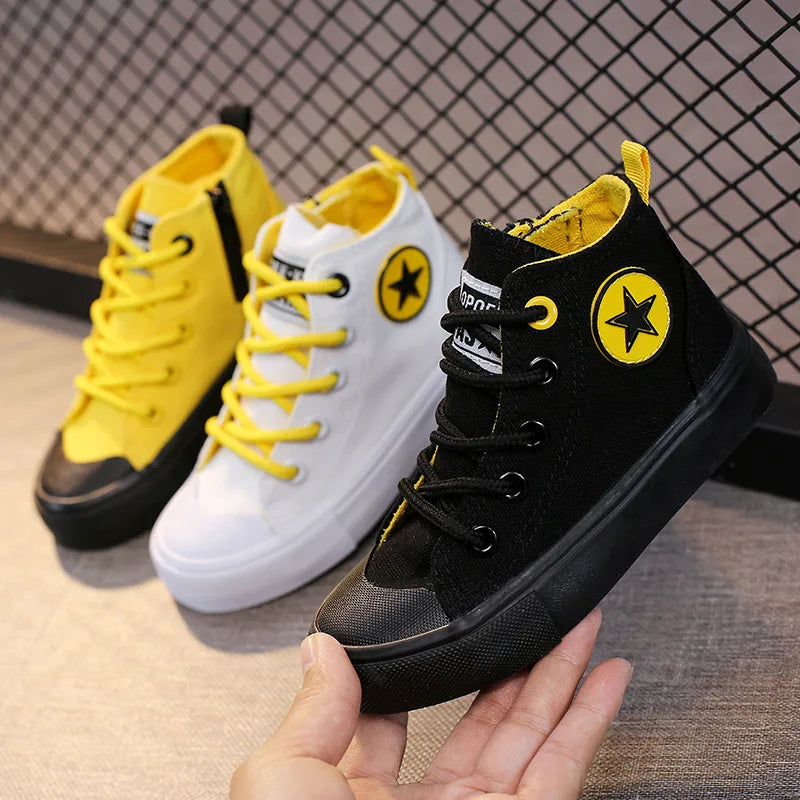 High-top Casual Canvas Shoes