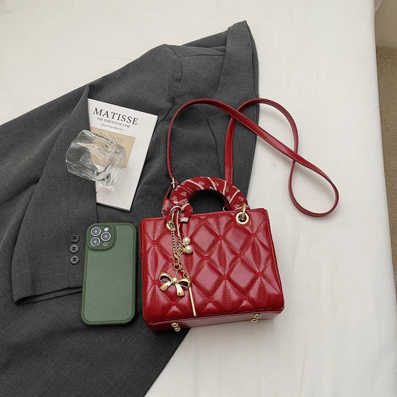 Classic red Handbag