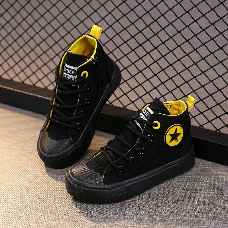 High-top Casual Canvas Shoes