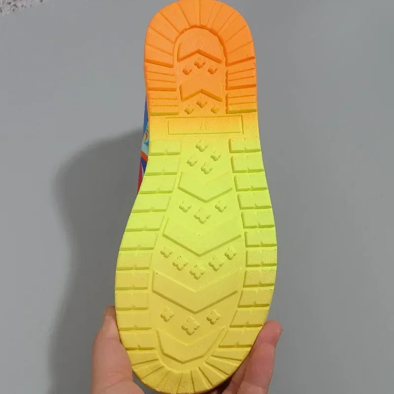 Rainbow Canvas Shoes