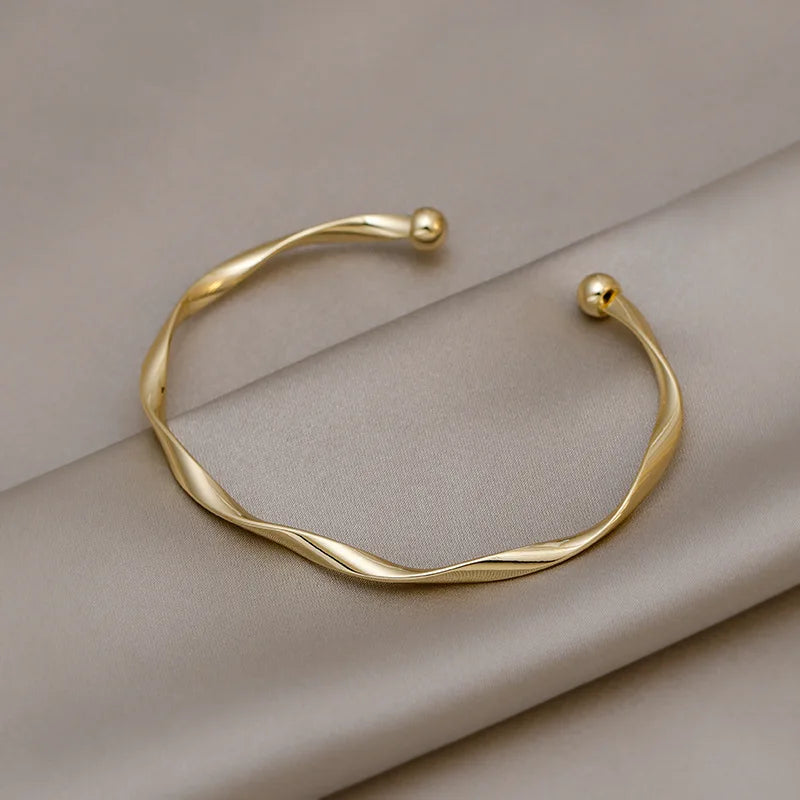 Golden Charm Bangles