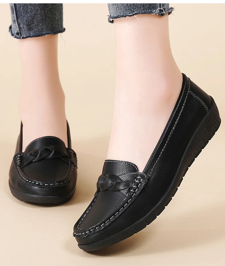 Flats Leather Shoes
