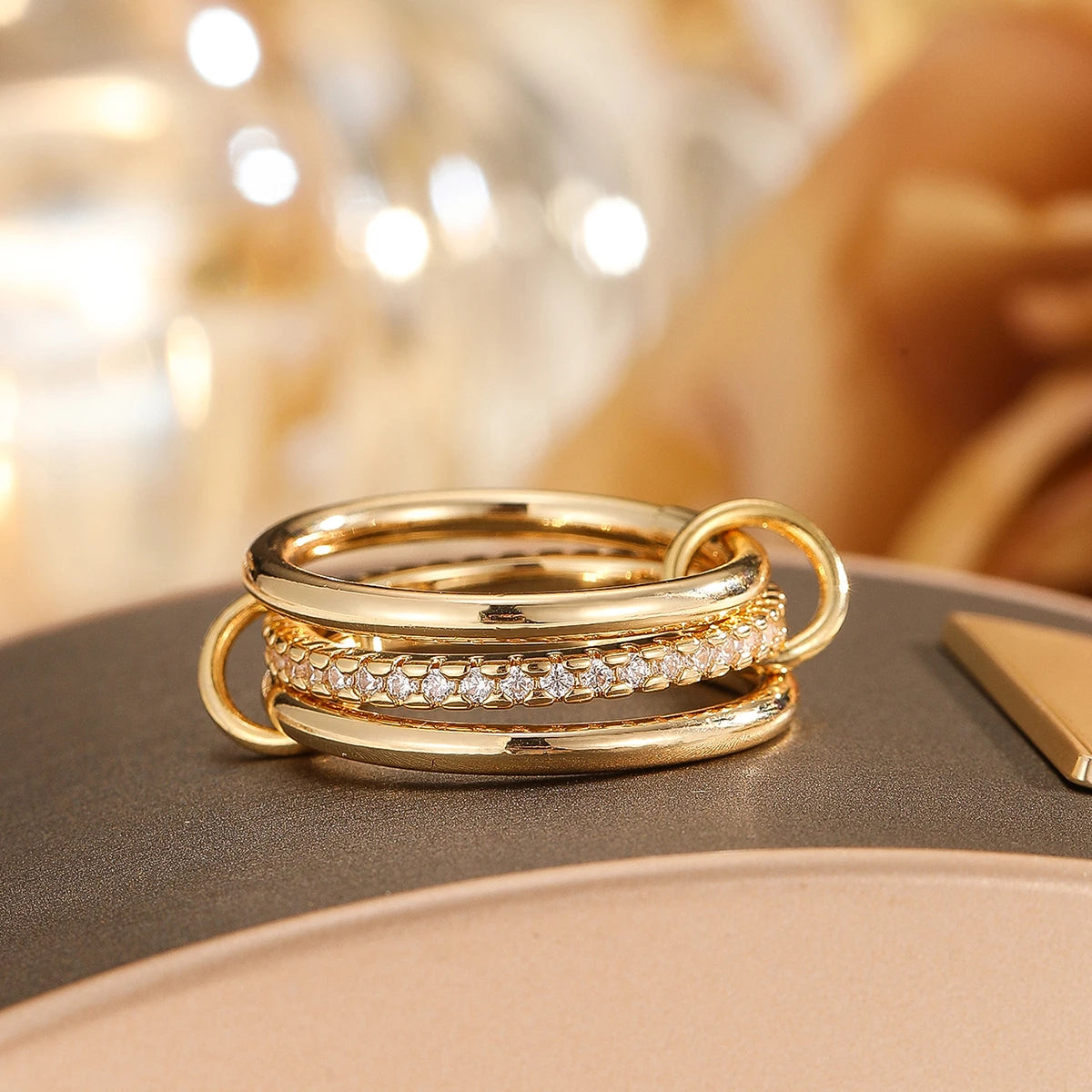 Zircon ring