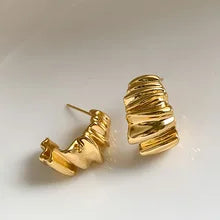 Irregular Wavy Earrings