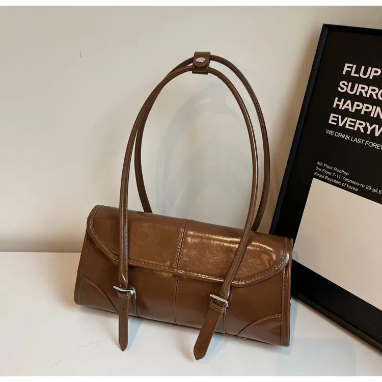 Leather Underarm Bag