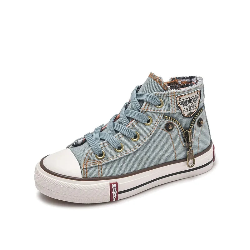 High Top Canvas Shoes