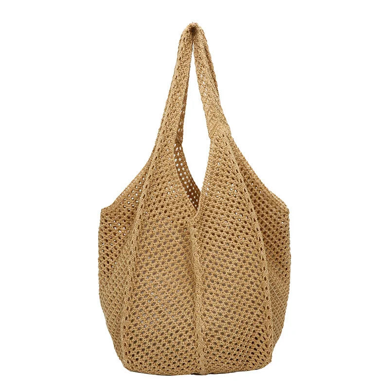 Women Crochet Tote Bag Fashion
