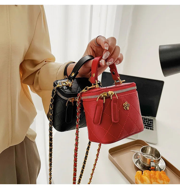 Small Shoulder Bucket Bag