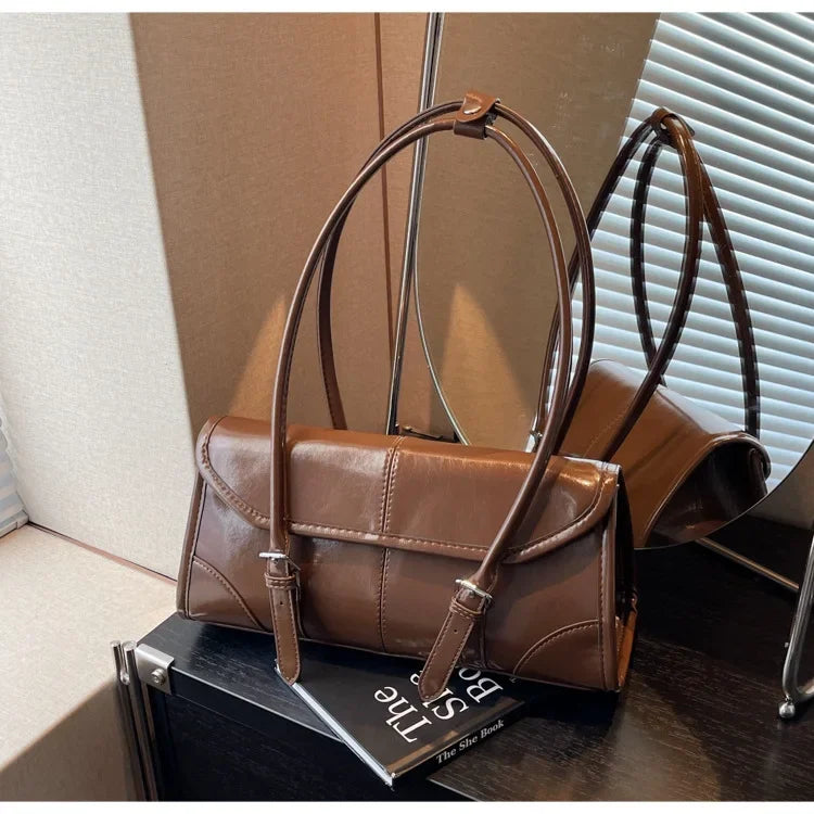 Leather Underarm Bag