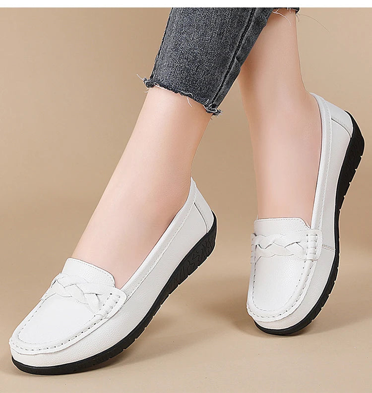 Flats Leather Shoes