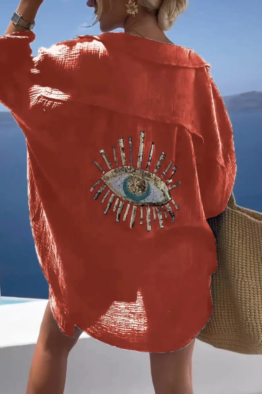 Summer Long Sleeve Loose Shirts