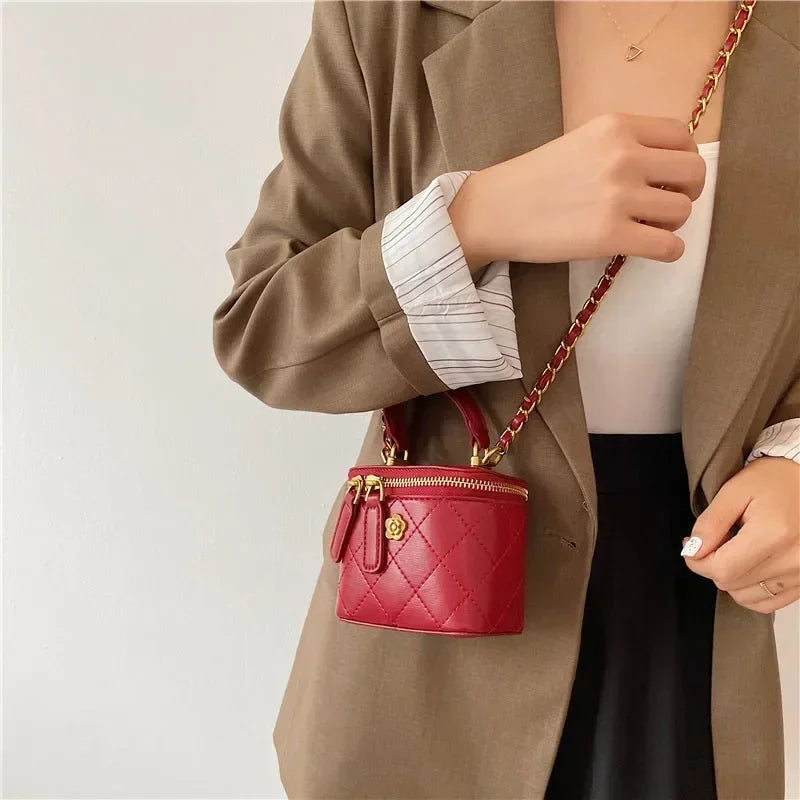 Small Shoulder Bucket Bag