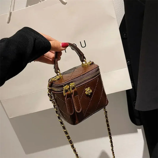 Small Shoulder Bucket Bag