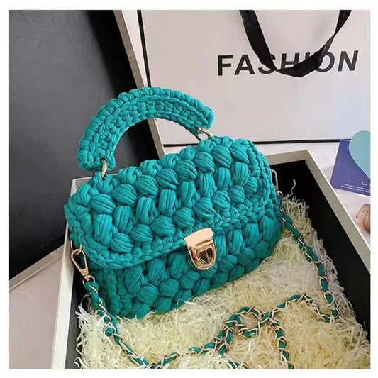 DIY Knitted Handbag
