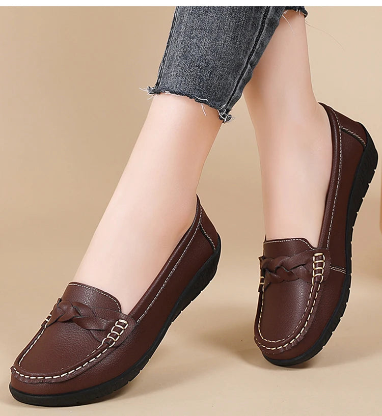 Flats Leather Shoes