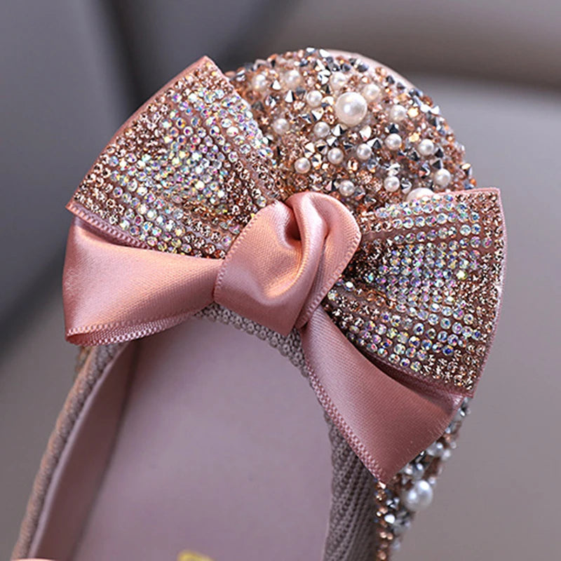 Girl's Bow Princess Shoes