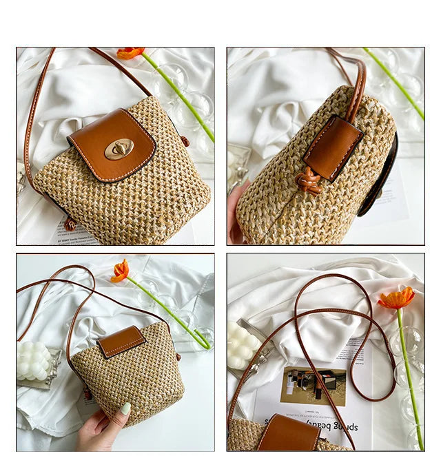 Mini Woven Straw Bag